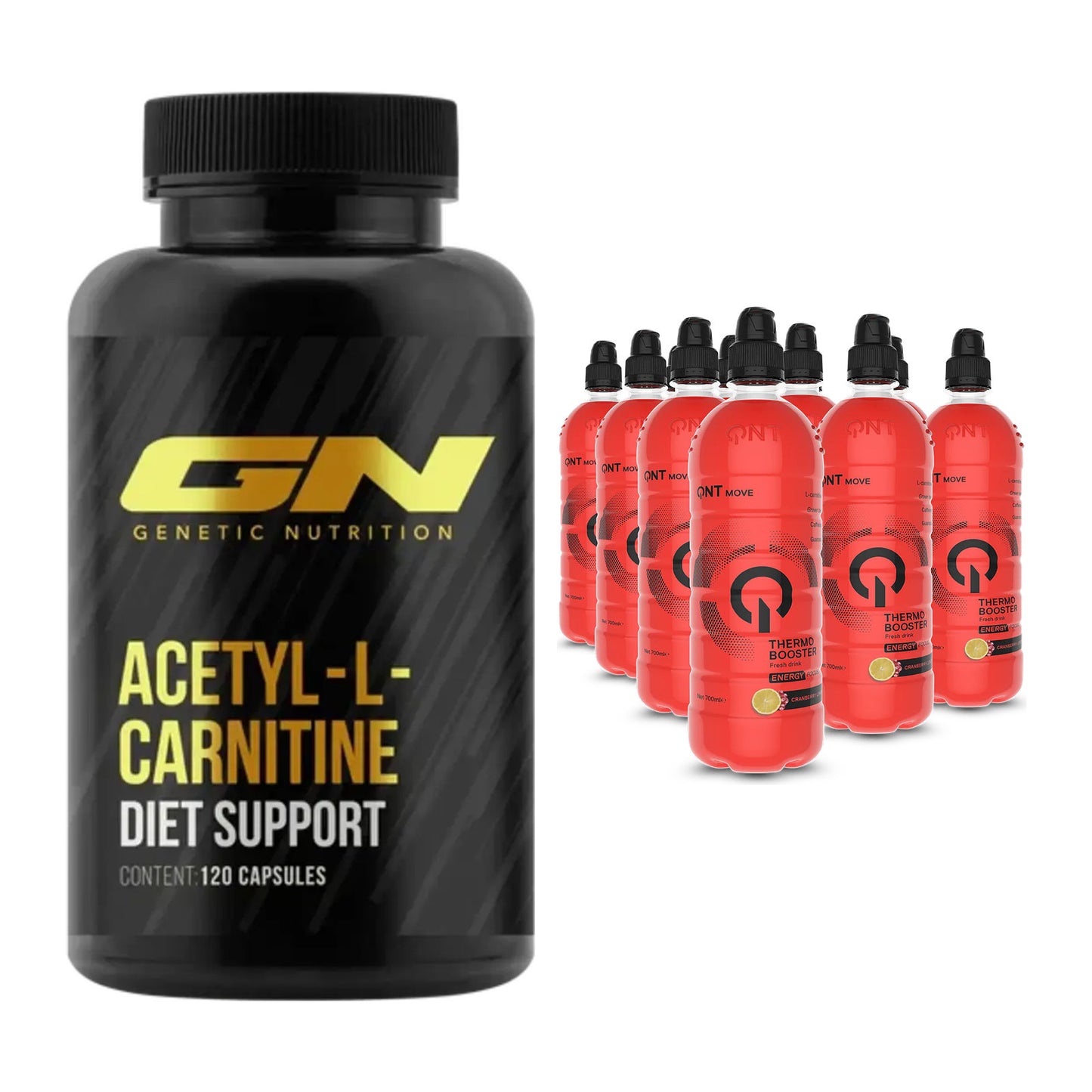 Cardio-Duo: GN Acetyl L-Carnitin + QNT Thermo Booster – alle enthaltenen Artikel