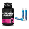 Cardio-Duo: BioTech L-Carnitine + Chrome + Body Attack Magnesium Shots – alle enthaltenen Artikel