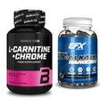 Cardio-Duo: BioTech L-Carnitine + Chrome + EFX Kre-Alkalyn Hardcore – alle enthaltenen Artikel