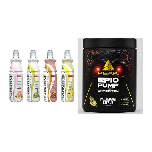 Cardio-Duo: Nutrend Activity + Peak Epic Pump Stim Edition – alle enthaltenen Artikel