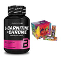 Cardio-Duo: BioTech L-Carnitine + Chrome + AK47 Labs AK47 Shots – alle enthaltenen Artikel