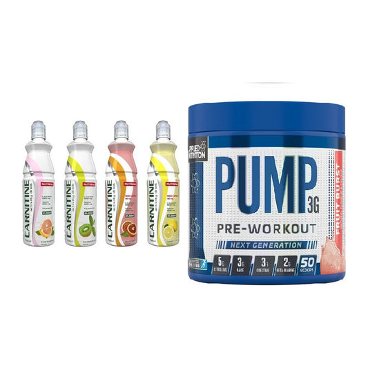 Cardio-Duo: Nutrend Activity + Applied Nutrition Pump – alle enthaltenen Artikel