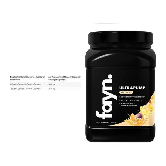 Cardio-Duo: INLEAD L-Carnitine Tartrate + Fayn. Ultrapump – alle enthaltenen Artikel