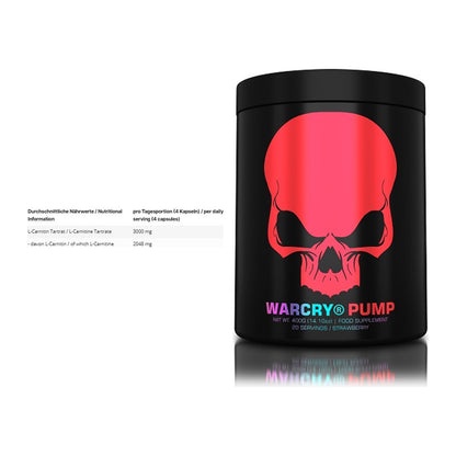 Cardio-Duo: INLEAD L-Carnitine Tartrate + Genius Nutrition Warcry PUMP – alle enthaltenen Artikel