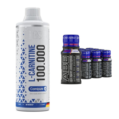 Cardio-Duo: MST L-Carnitine Carnipure + Applied ABE Pre-Workout – alle enthaltenen Artikel