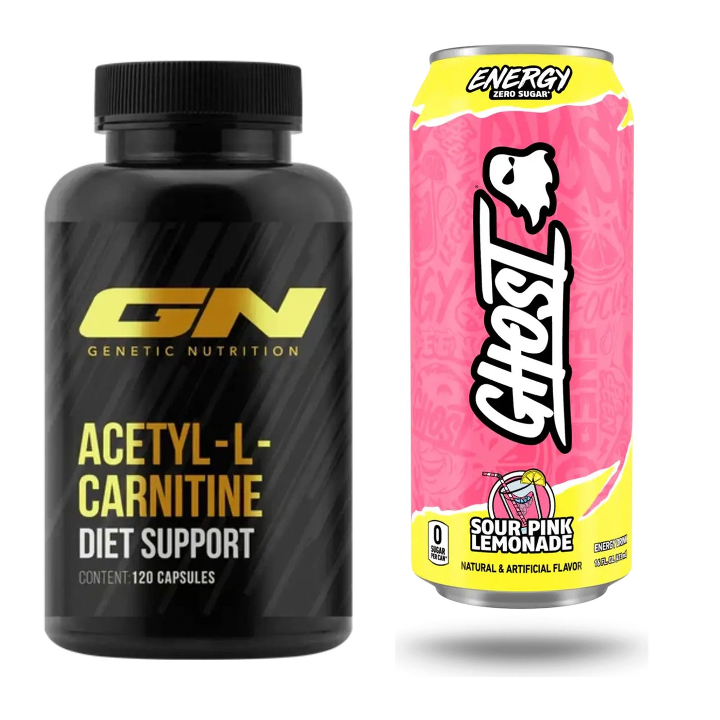 Cardio-Duo: GN Acetyl L-Carnitin + Ghost Energy – alle enthaltenen Artikel