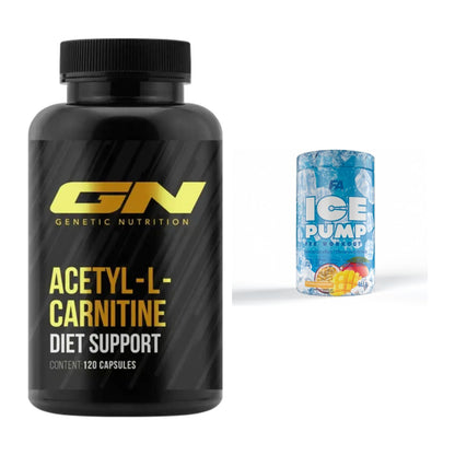 Cardio-Duo: GN Acetyl L-Carnitin + FA Nutrition ICE Pump Pre-Workout – alle enthaltenen Artikel