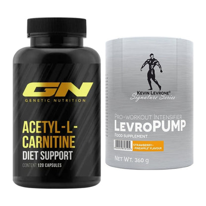 Cardio-Duo: GN Acetyl L-Carnitin + Kevin Levrone Levro Pump – alle enthaltenen Artikel