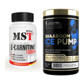 Cardio-Duo: MST L-Carnitine 1000 (90 + Kevin Levrone Shaaboom Ice – alle enthaltenen Artikel