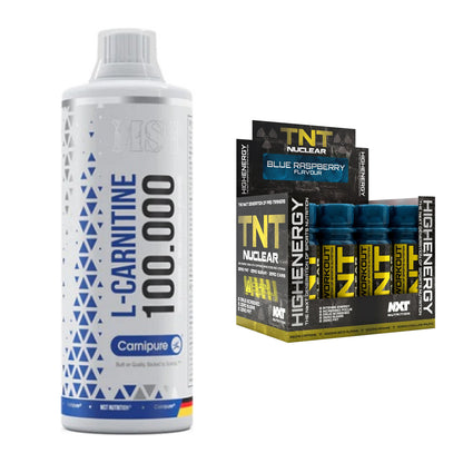 Cardio-Duo: MST L-Carnitine Carnipure + NXT Nutrition TNT Nuclear – alle enthaltenen Artikel