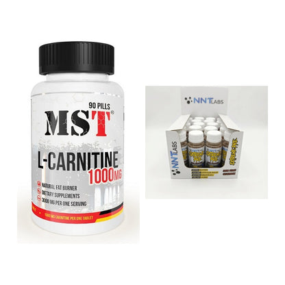 Cardio-Duo: MST L-Carnitine 1000 (90 + NNT Extreme Pre-Workout – alle enthaltenen Artikel