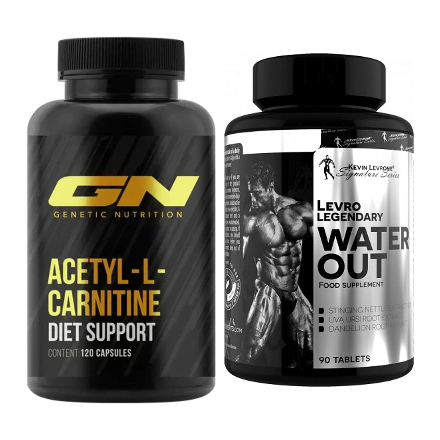 Cardio-Duo: GN Acetyl L-Carnitin + Kevin Levrone LevroLegendary Water – alle enthaltenen Artikel