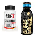 Cardio-Duo: MST L-Carnitine 1000 (90 + Kevin Levrone Shaaboom Pump – alle enthaltenen Artikel