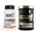 Cardio-Duo: MST L-Carnitine 1000 (90 + Kevin Levrone Shaaboom Pump – alle enthaltenen Artikel