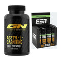 Cardio-Duo: GN Acetyl L-Carnitin + ESN Crank Pump Shot – alle enthaltenen Artikel