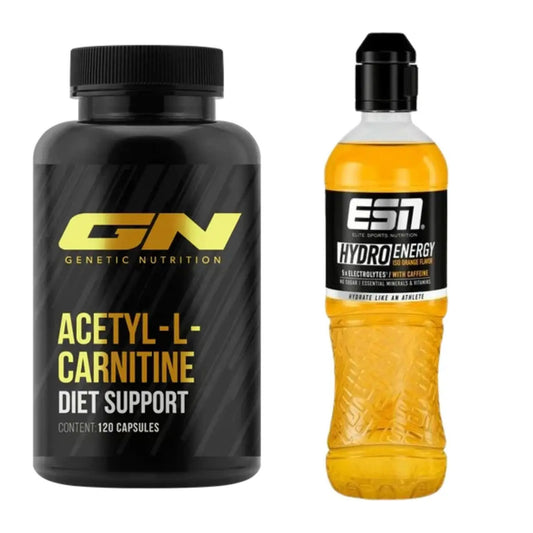 Cardio-Duo: GN Acetyl L-Carnitin + ESN HydroEnergy (Elektrolyte) – alle enthaltenen Artikel