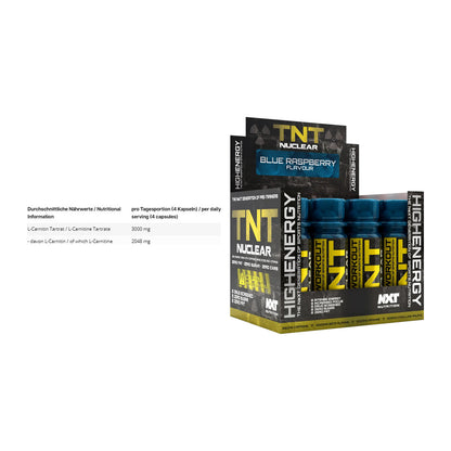 Cardio-Duo: INLEAD L-Carnitine Tartrate + NXT Nutrition TNT Nuclear – alle enthaltenen Artikel