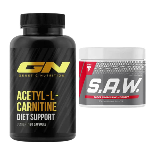 Cardio-Duo: GN Acetyl L-Carnitin + Trec Nutrition SAW Booster – alle enthaltenen Artikel