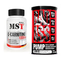 Cardio-Duo: MST L-Carnitine 1000 (90 Tabl.) + BAD ASS Pump – alle enthaltenen Artikel