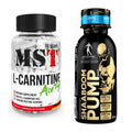 Cardio-Duo: MST L-Carnitine Acetyle + Kevin Levrone Shaaboom Pump Shot – alle enthaltenen Artikel