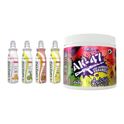 Cardio-Duo: Nutrend Activity + AK47 Labs Pre-Workout – alle enthaltenen Artikel