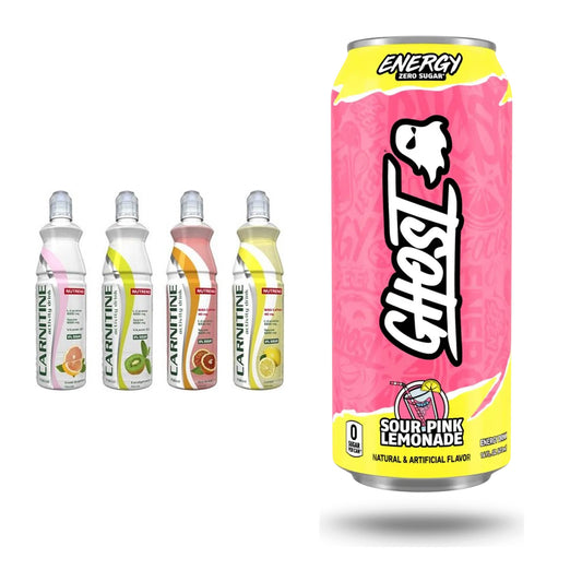Cardio-Duo: Nutrend Activity L-Carnitine Drink + Ghost Energy – alle enthaltenen Artikel