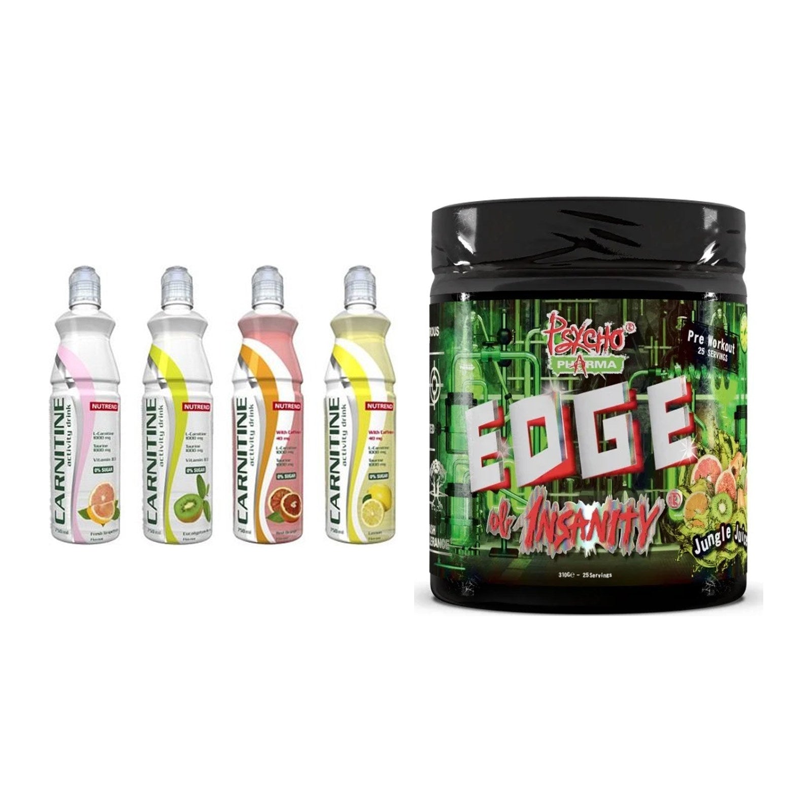Cardio-Duo: Nutrend Activity + Psycho Pharma Edge – alle enthaltenen Artikel