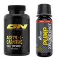 Cardio-Duo: GN Acetyl L-Carnitin + Olimp Pump Xplode Shot – alle enthaltenen Artikel
