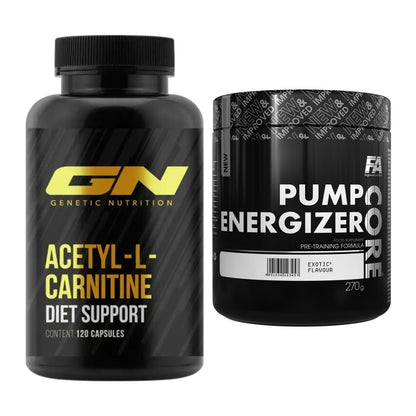 Cardio-Duo: GN Acetyl L-Carnitin + FA Nutrition Core Pump Energizer – alle enthaltenen Artikel