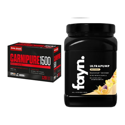 Cardio-Duo: Body Attack Carnipure 1500 + Fayn. Ultrapump – alle enthaltenen Artikel