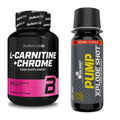 Cardio-Duo: BioTech L-Carnitine + Chrome + Olimp Pump Xplode Shot – alle enthaltenen Artikel