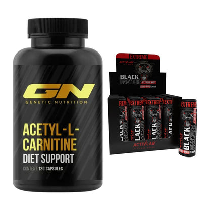 Cardio-Duo: GN Acetyl L-Carnitin + Activlab Black Panther Extreme – alle enthaltenen Artikel