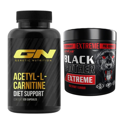 Cardio-Duo: GN Acetyl L-Carnitin + Activlab Black Panther EXTREME – alle enthaltenen Artikel
