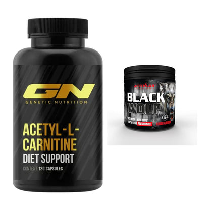 Cardio-Duo: GN Acetyl L-Carnitin + Activlab Black Wolf Pre-Workout – alle enthaltenen Artikel