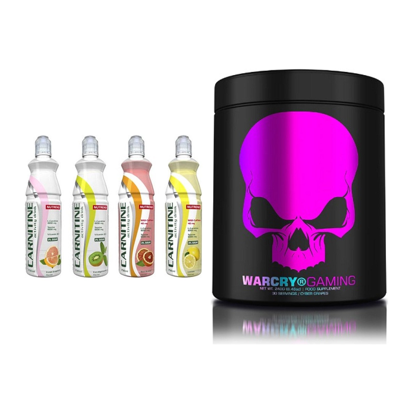 Cardio-Duo: Nutrend Activity + Genius Nutrition Warcry – alle enthaltenen Artikel