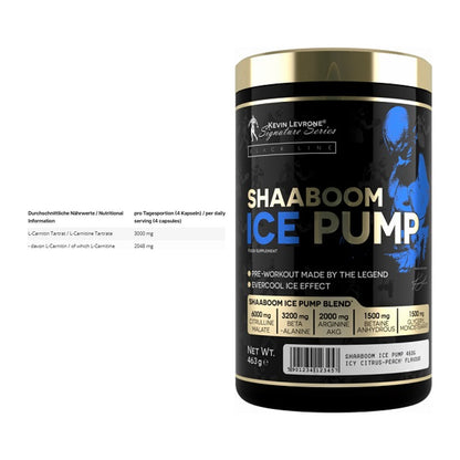 Cardio-Duo: INLEAD L-Carnitine Tartrate + Kevin Levrone Shaaboom Ice – alle enthaltenen Artikel