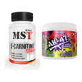 Cardio-Duo: MST L-Carnitine 1000 (90 + AK47 Labs Pre-Workout – alle enthaltenen Artikel