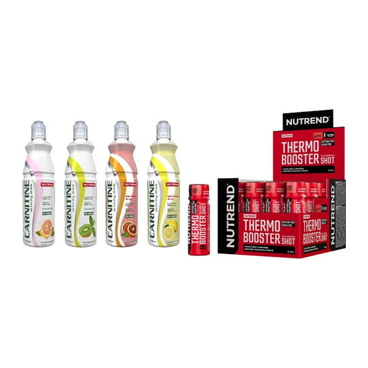Cardio-Duo: Nutrend Activity + Nutrend Thermobooster Shot – alle enthaltenen Artikel