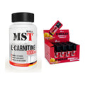 Cardio-Duo: MST L-Carnitine 1000 (90 + Olimp R-Weiler Energy Shot – alle enthaltenen Artikel