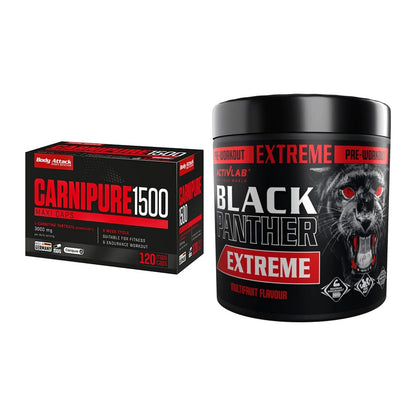 Cardio-Duo: Body Attack Carnipure 1500 + Activlab Black Panther – alle enthaltenen Artikel