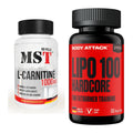 Cardio-Duo: MST L-Carnitine 1000 (90 + Body Attack LIPO – alle enthaltenen Artikel