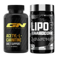 Cardio-Duo: GN Acetyl L-Carnitin + Nutrex Lipo 6 Hardcore – alle enthaltenen Artikel