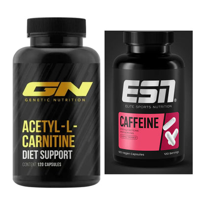 Cardio-Duo: GN Acetyl L-Carnitin + ESN Caffeine Caps – alle enthaltenen Artikel