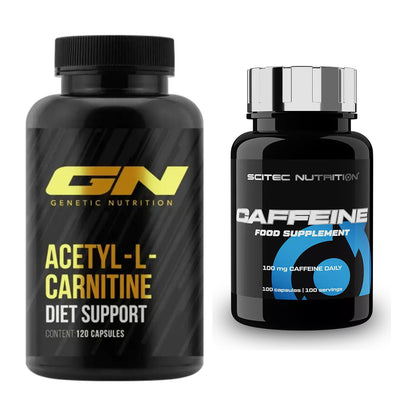 Cardio-Duo: GN Acetyl L-Carnitin + Scitec Caffeine – alle enthaltenen Artikel