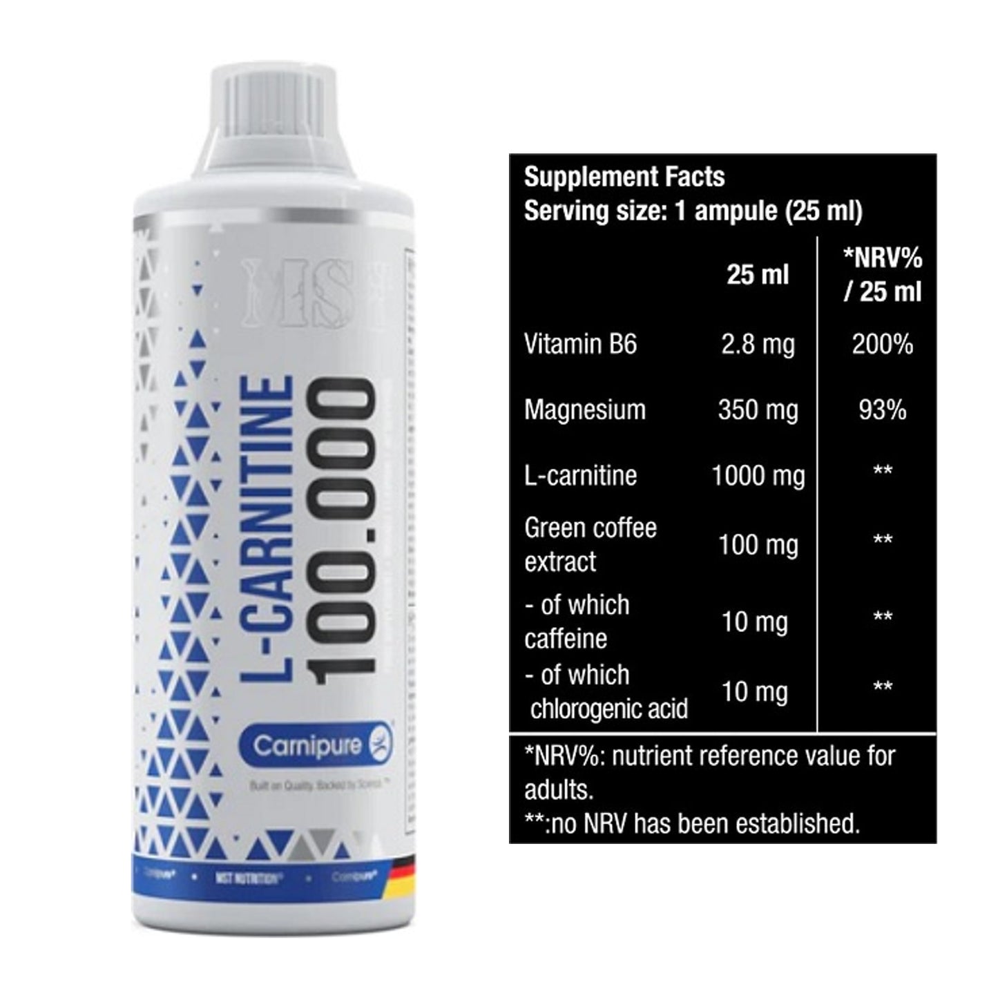 Cardio-Duo: MST L-Carnitine Carnipure 100 000 + BioTech Magna Shot – alle enthaltenen Artikel