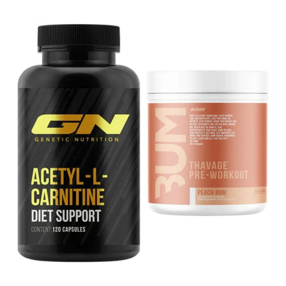 Cardio-Duo: GN Acetyl L-Carnitin + RAW Nutrition CBUM Thavage – alle enthaltenen Artikel