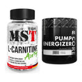 Cardio-Duo: MST L-Carnitine Acetyle + FA Nutrition Core Pump Energizer – alle enthaltenen Artikel