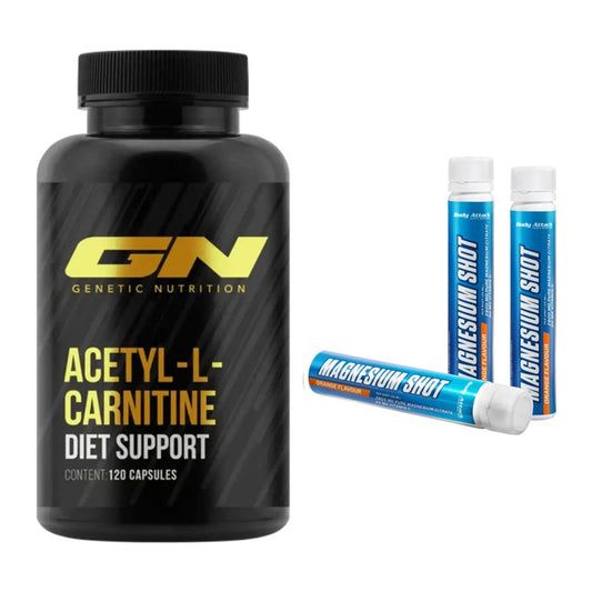 Cardio-Duo: GN Acetyl L-Carnitin + Body Attack Magnesium Shots – alle enthaltenen Artikel