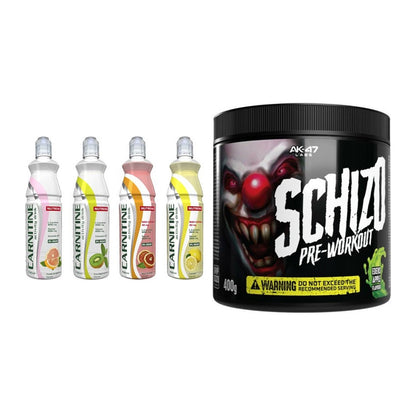 Cardio-Duo: Nutrend Activity + AK47 Labs Schizo – alle enthaltenen Artikel