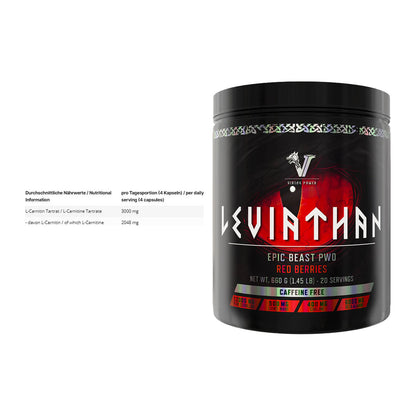 Cardio-Duo: INLEAD L-Carnitine Tartrate + Viking Power Leviathan – alle enthaltenen Artikel